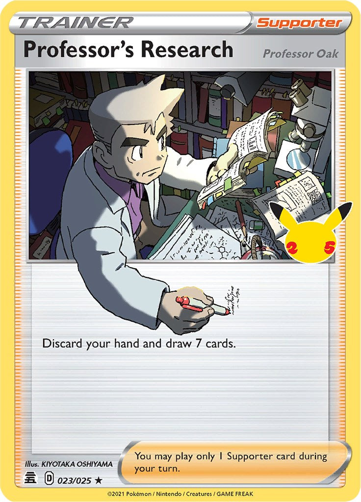 Professor's Research [Professor Oak]