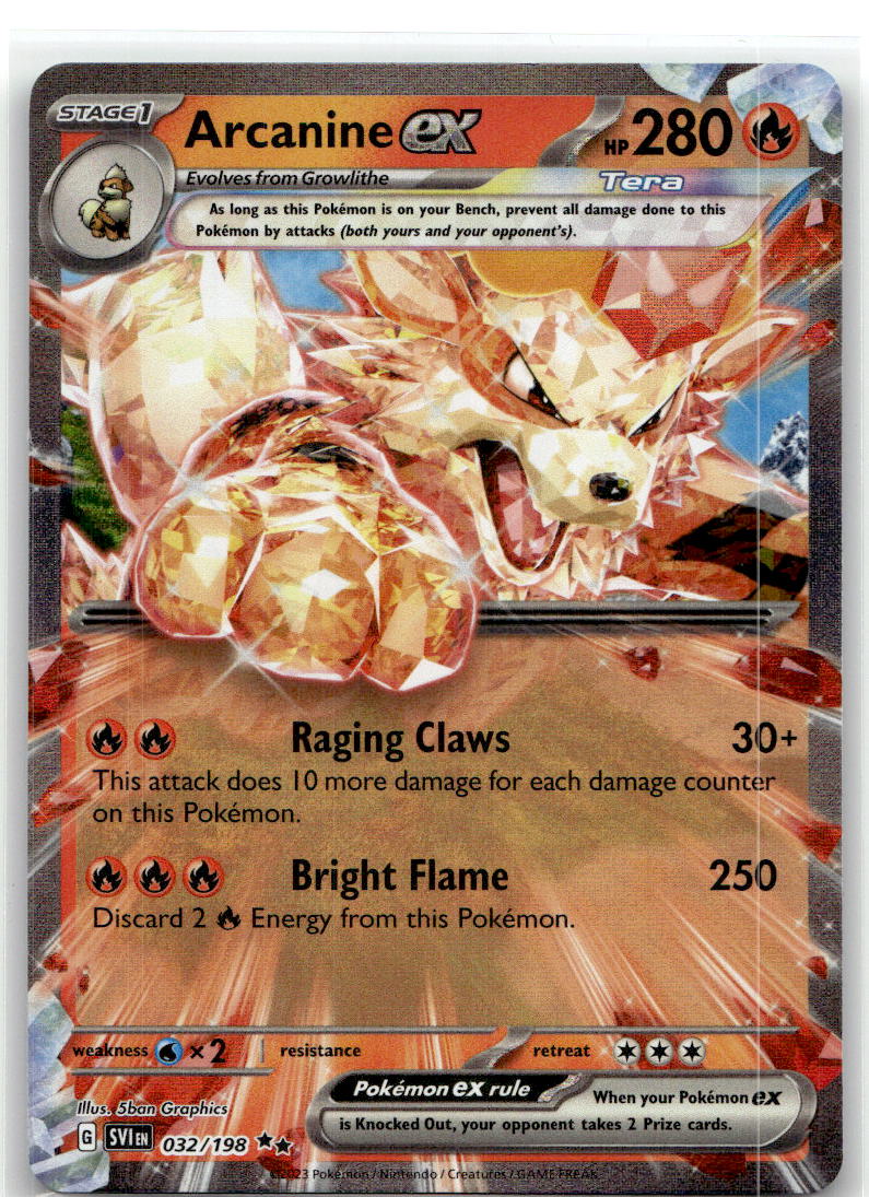 Arcanine ex - 032/198