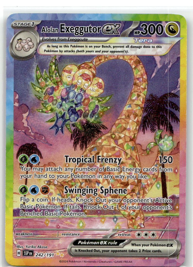 Alolan Exeggutor ex - 242/191