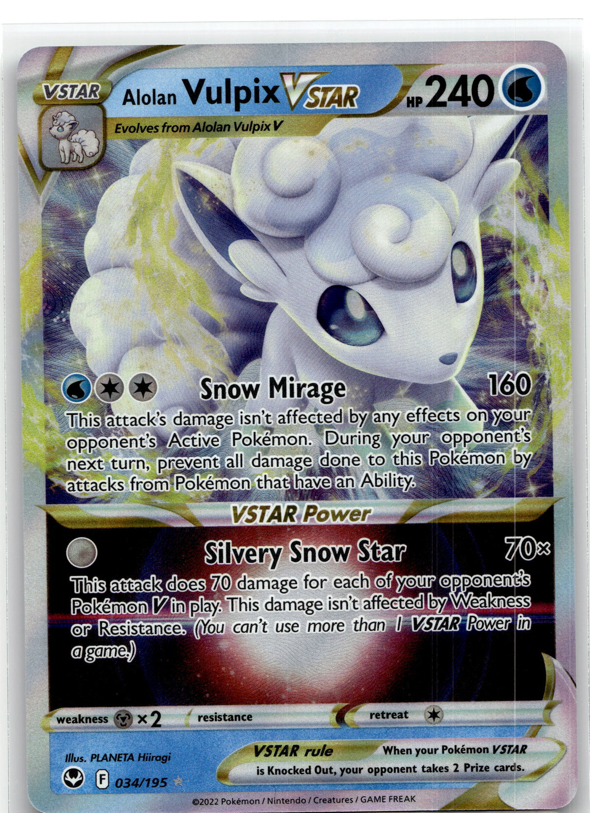 Alolan Vulpix VSTAR
