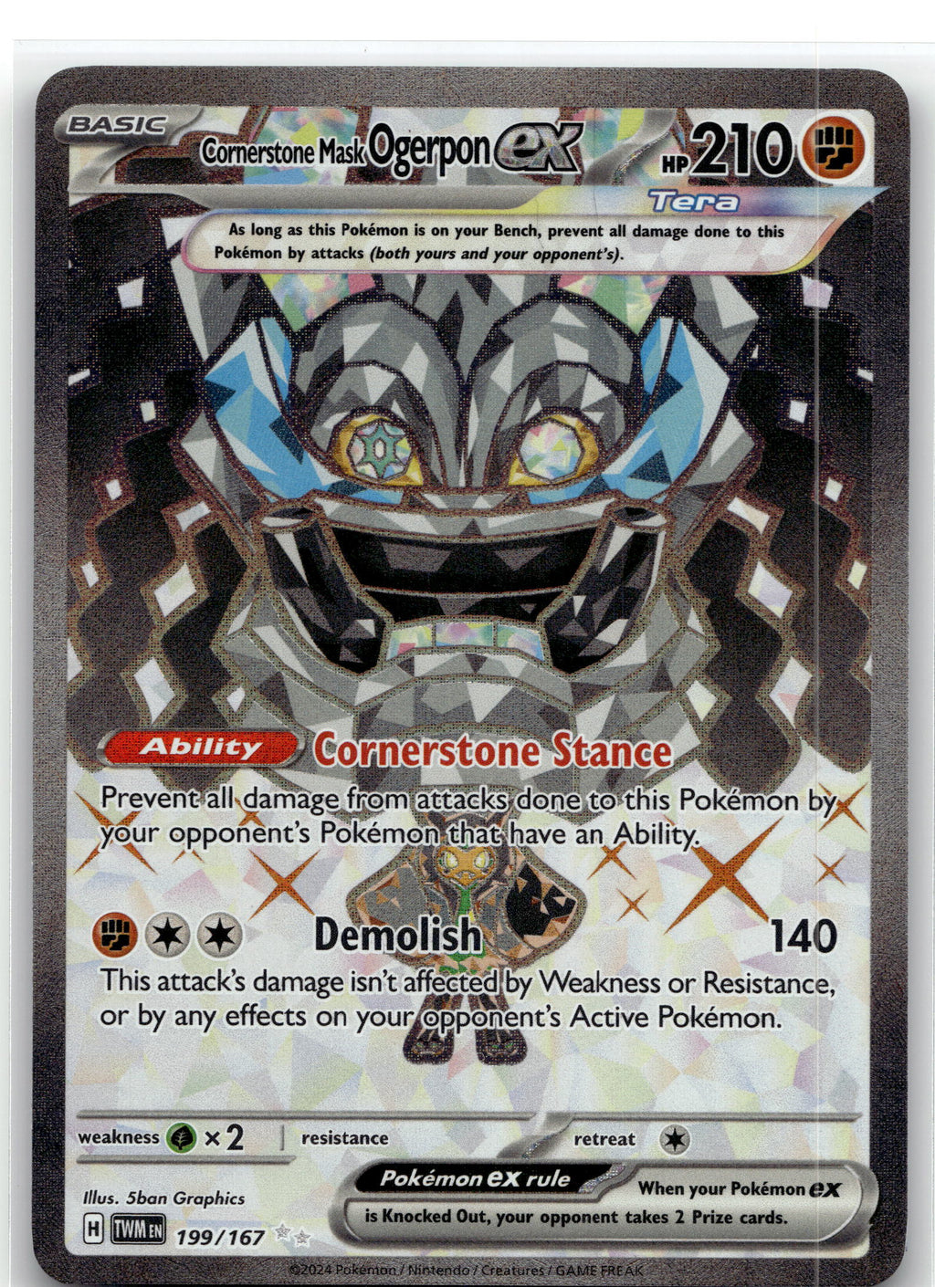 Cornerstone Mask Ogerpon ex - 199/167