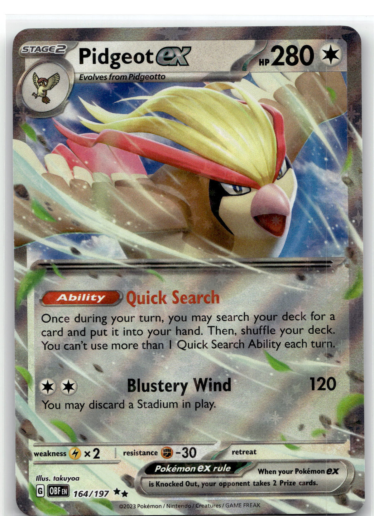 Pidgeot ex