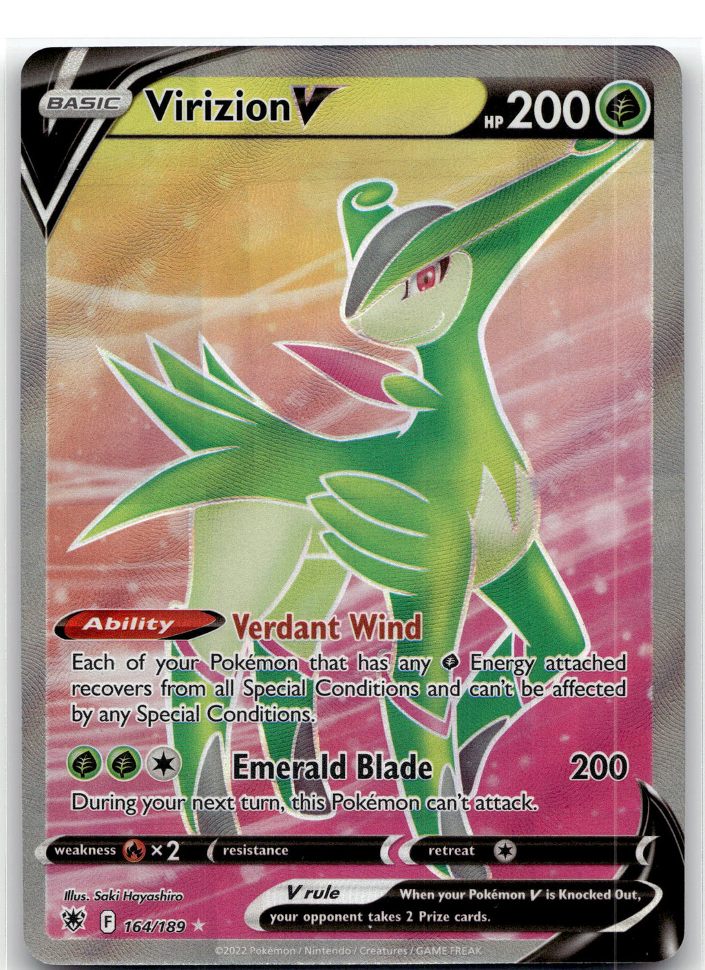 Virizion V (Full Art)