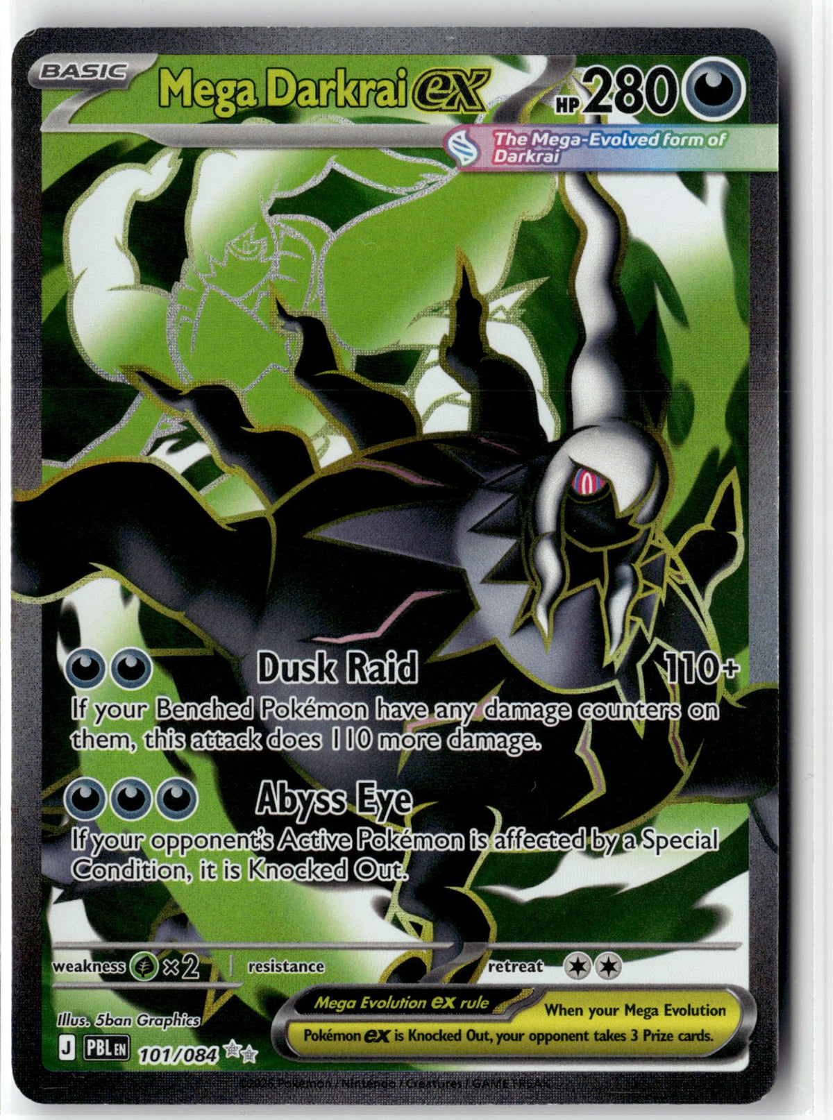 Mega Darkrai ex - 101/084