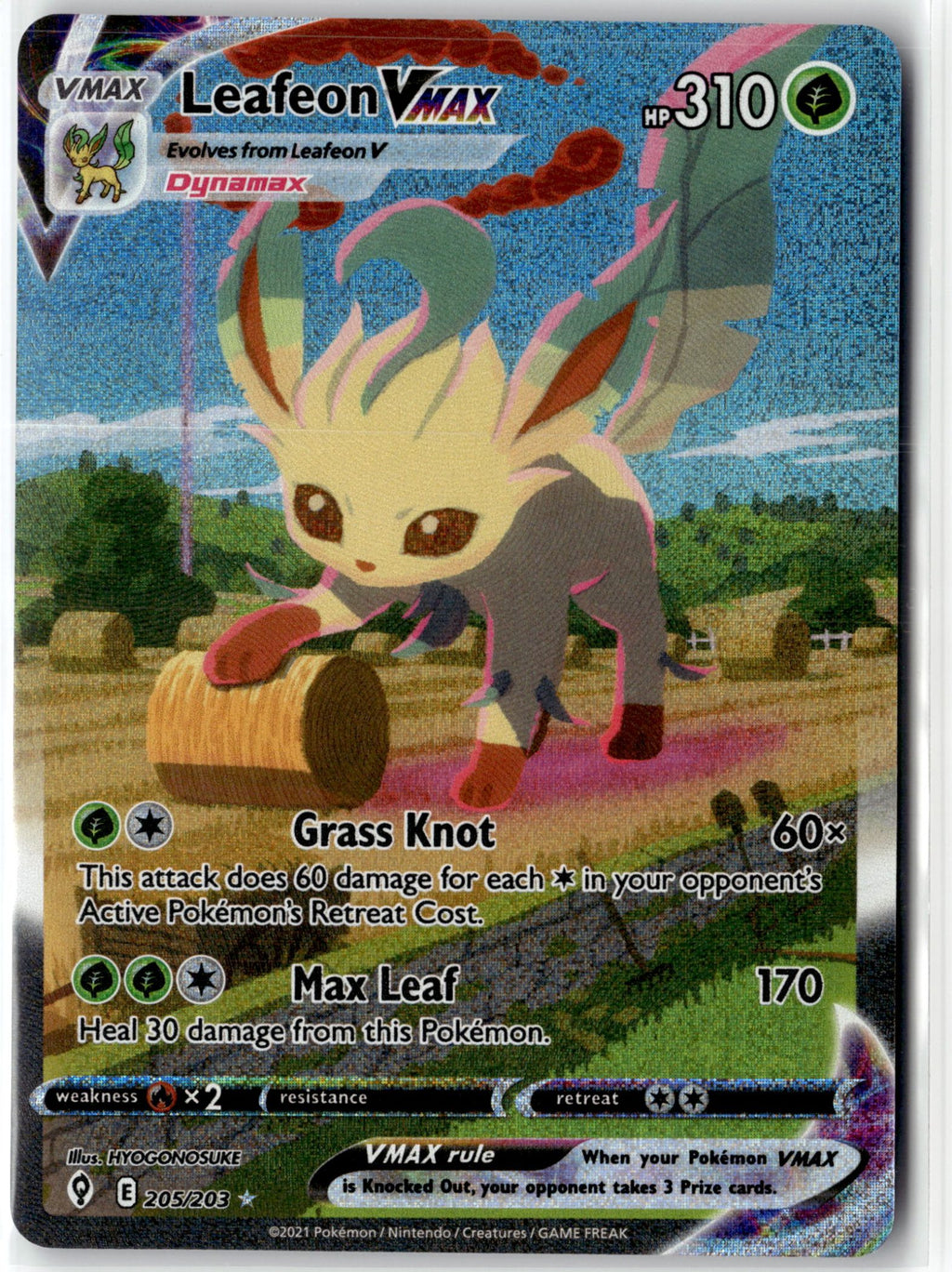 Leafeon VMAX (Alternate Art Secret)