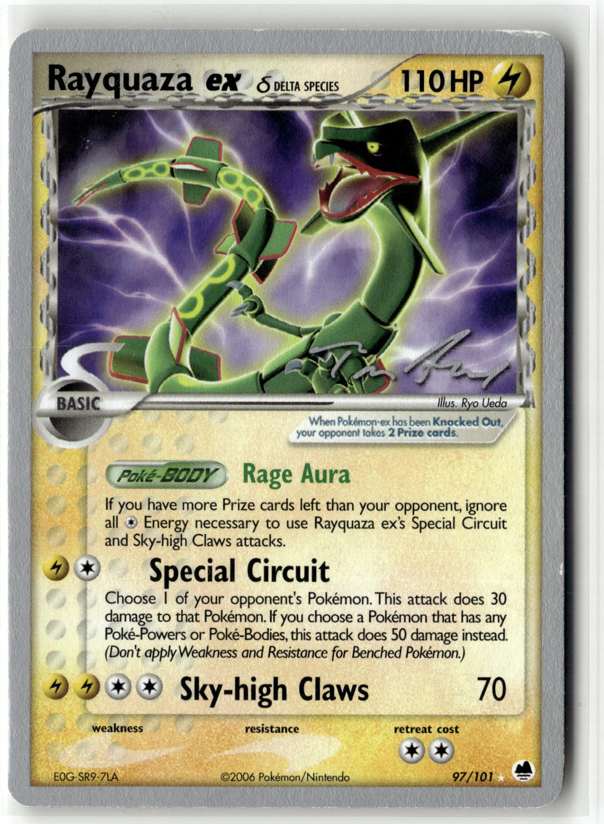 Rayquaza ex (Delta Species) - 2007 (Tom Roos)