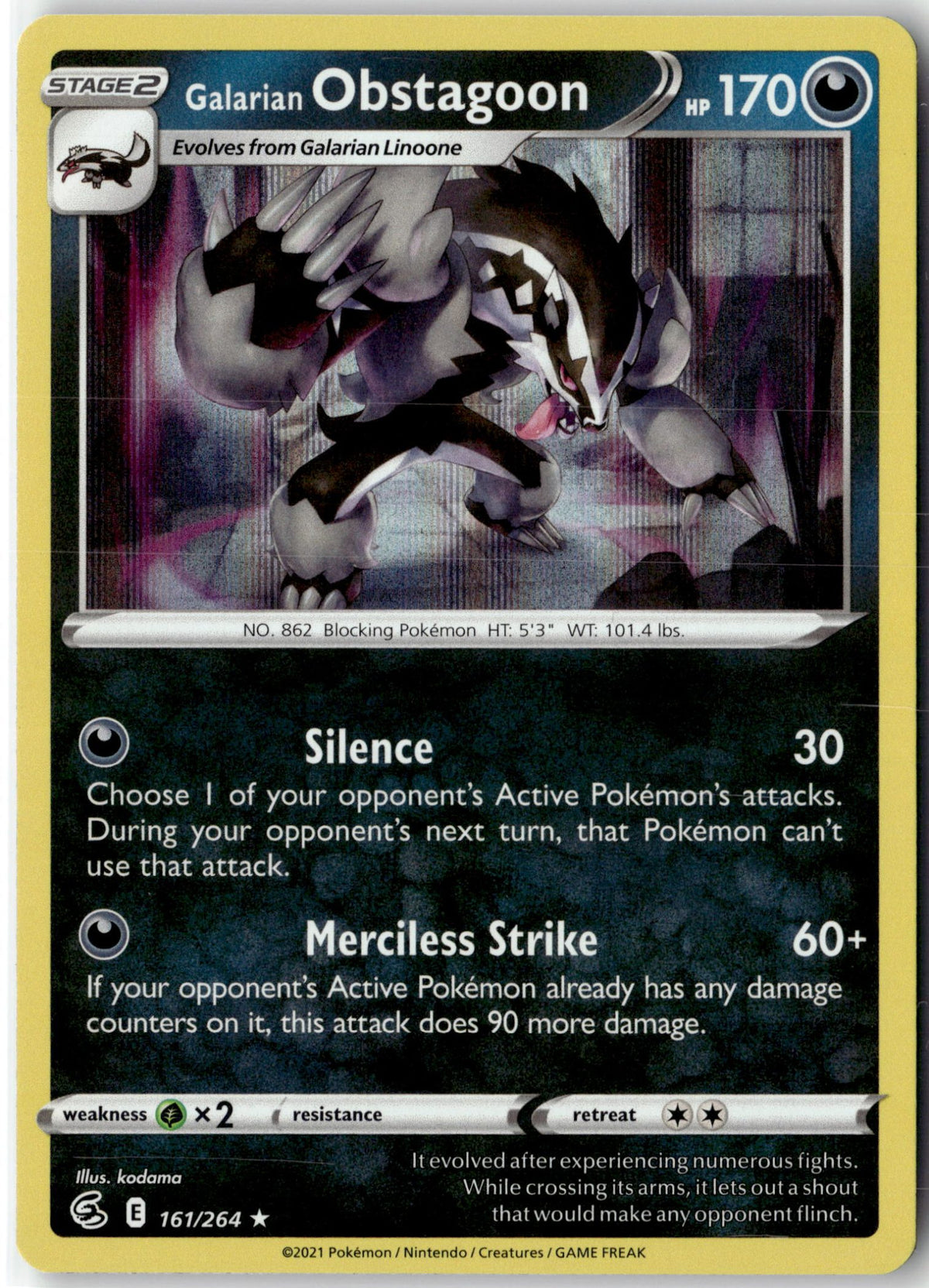 Galarian Obstagoon