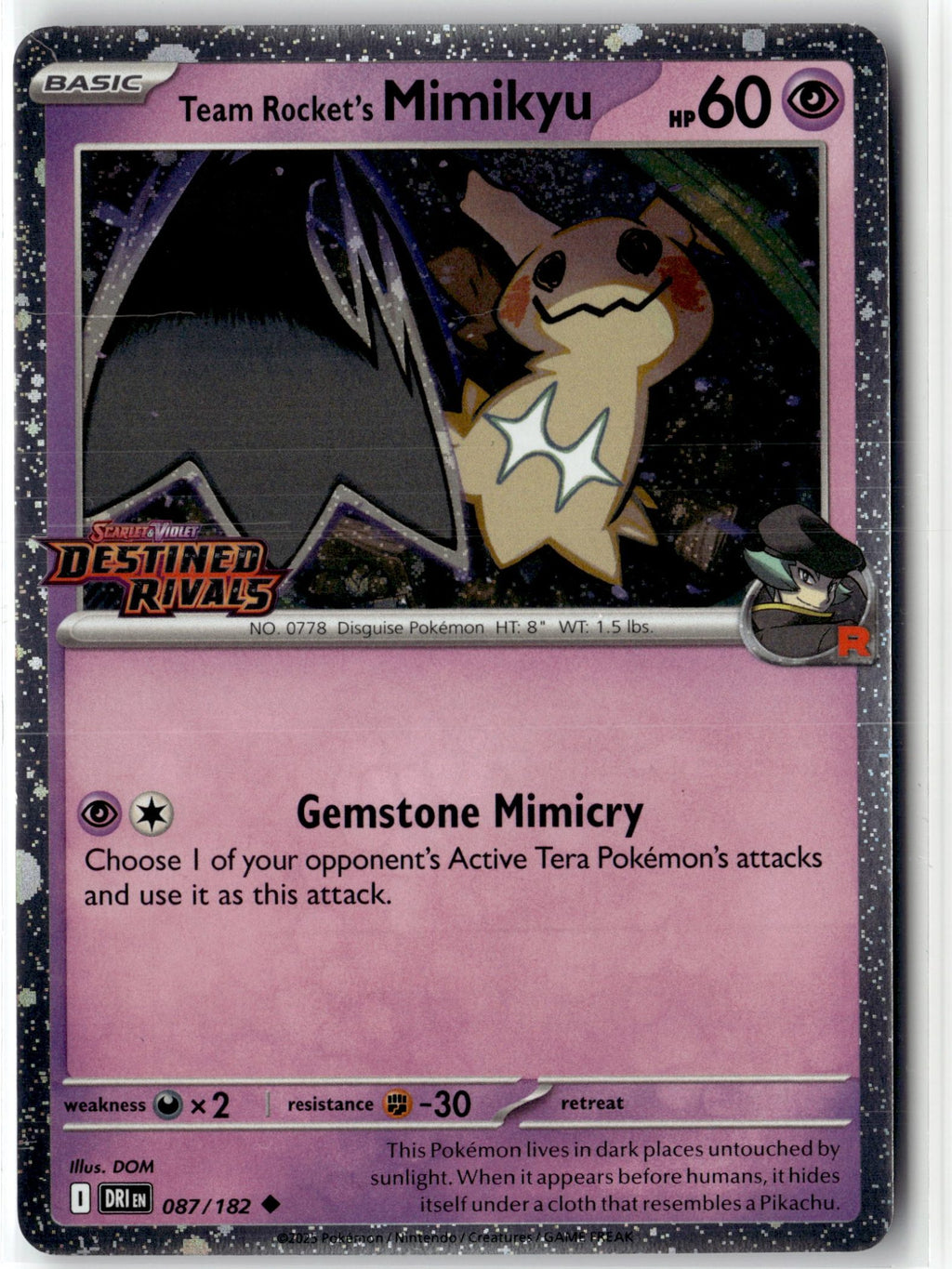 Team Rocket's Mimikyu (Prerelease)