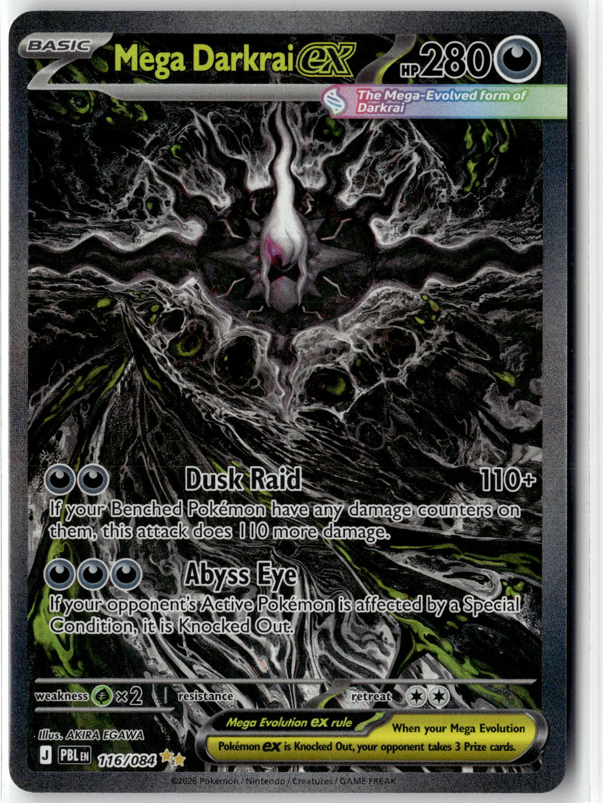 Mega Darkrai ex - 116/084