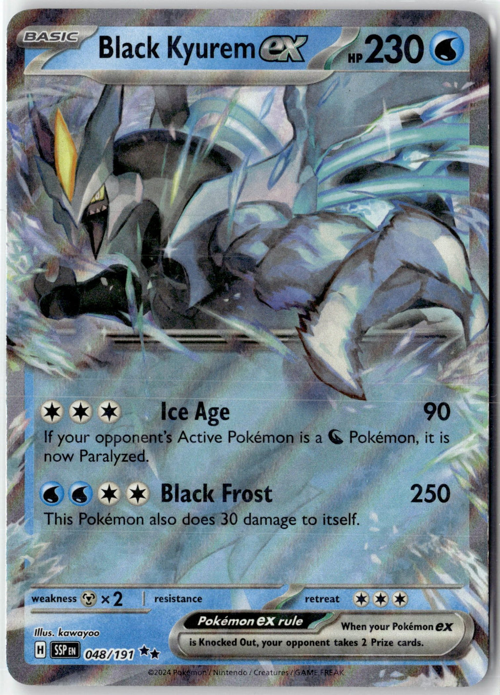 Black Kyurem ex - 048/191