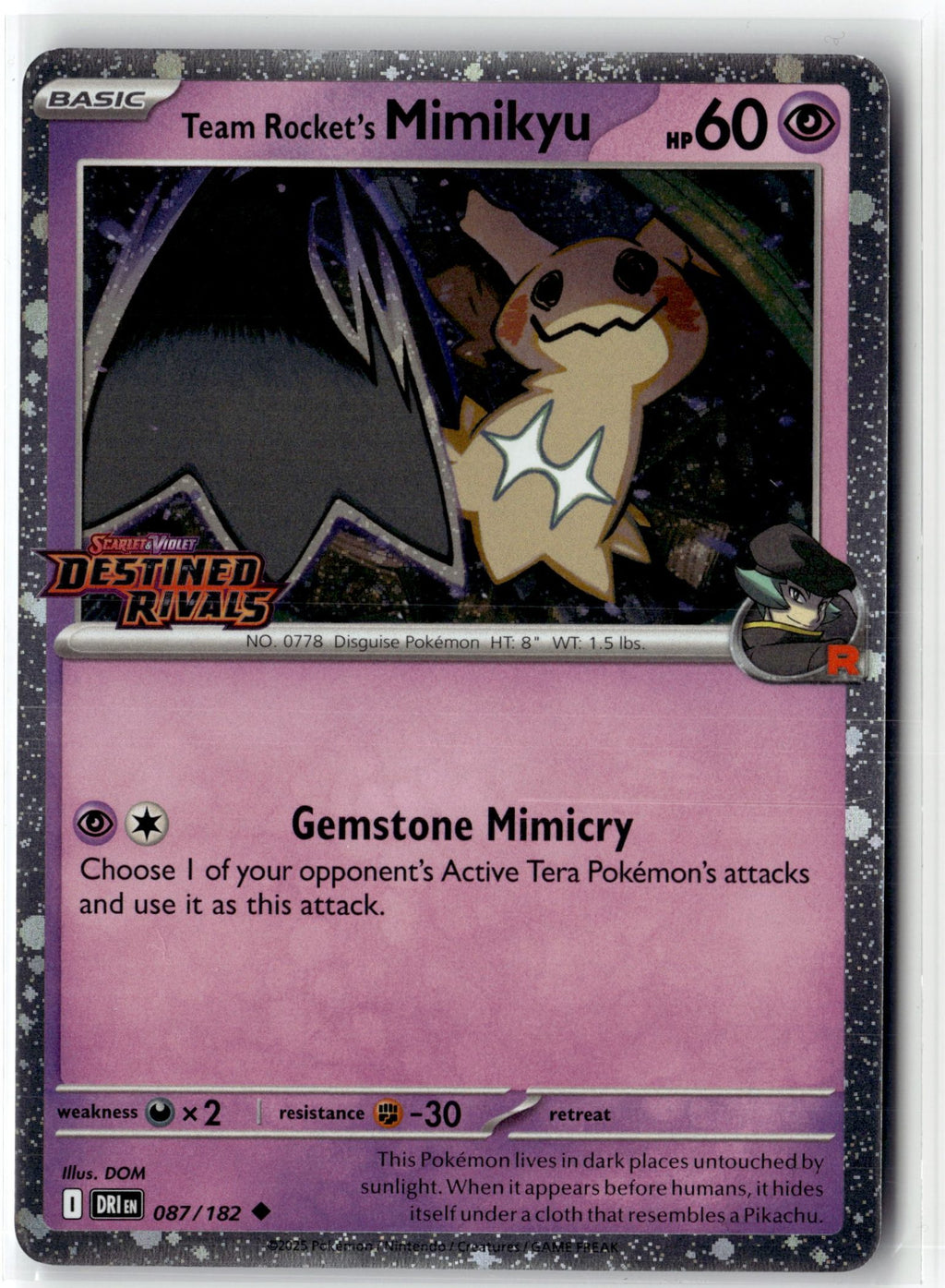Team Rocket's Mimikyu (Prerelease)