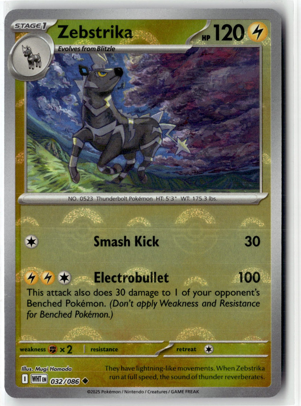 Zebstrika (Poke Ball Pattern)