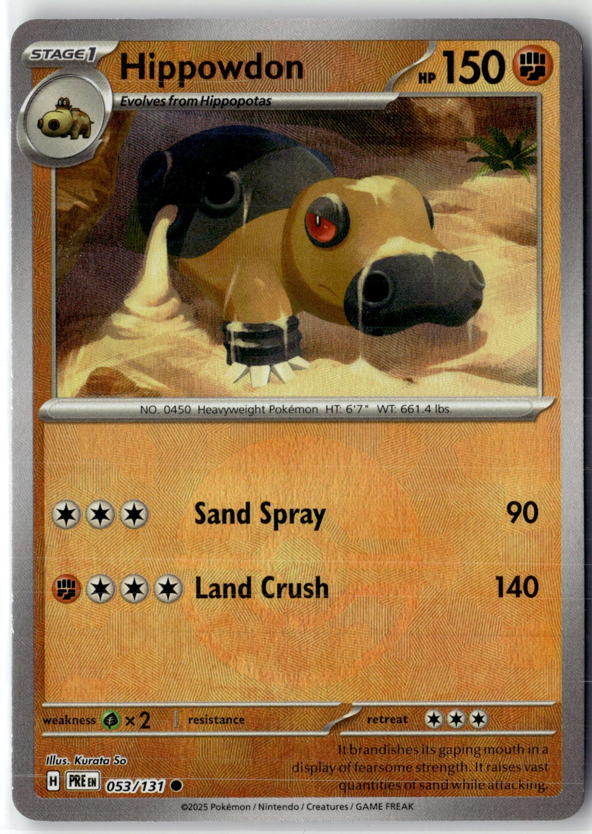 Hippowdon (Poke Ball Pattern)