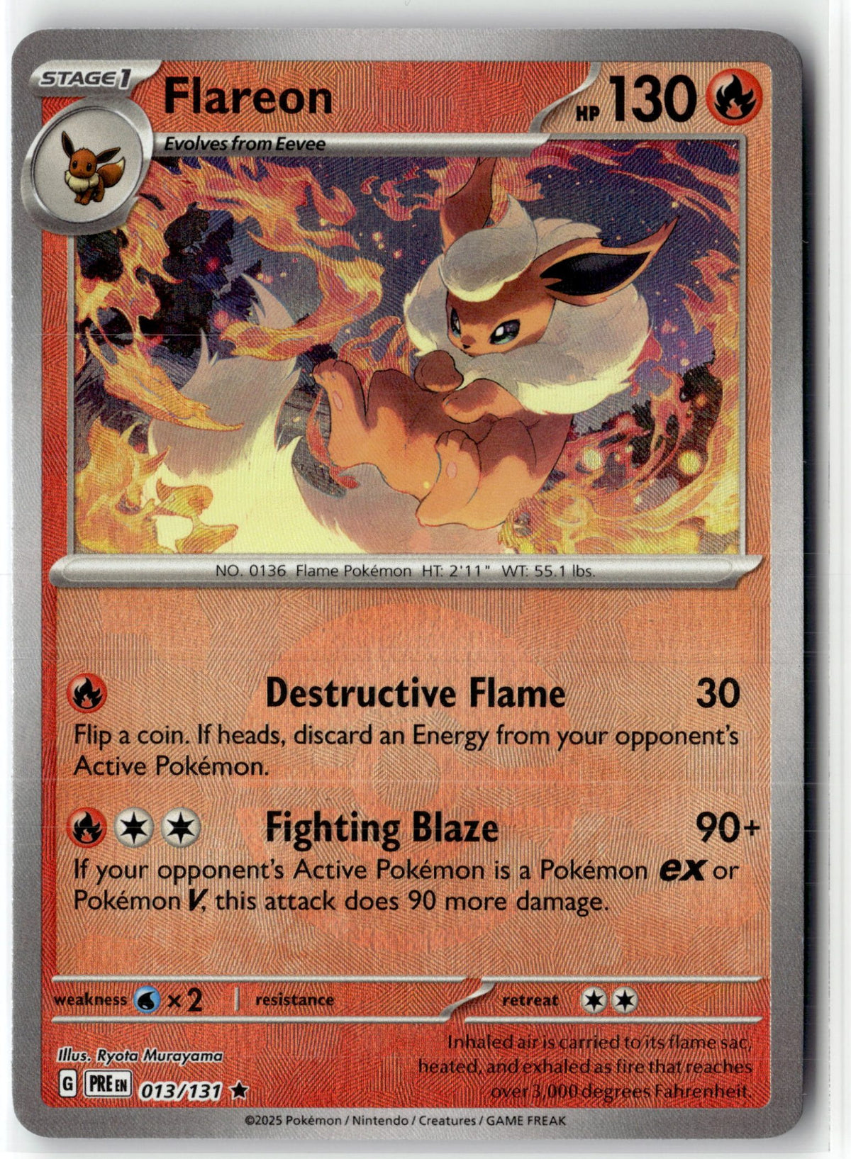 Flareon (Poke Ball Pattern)