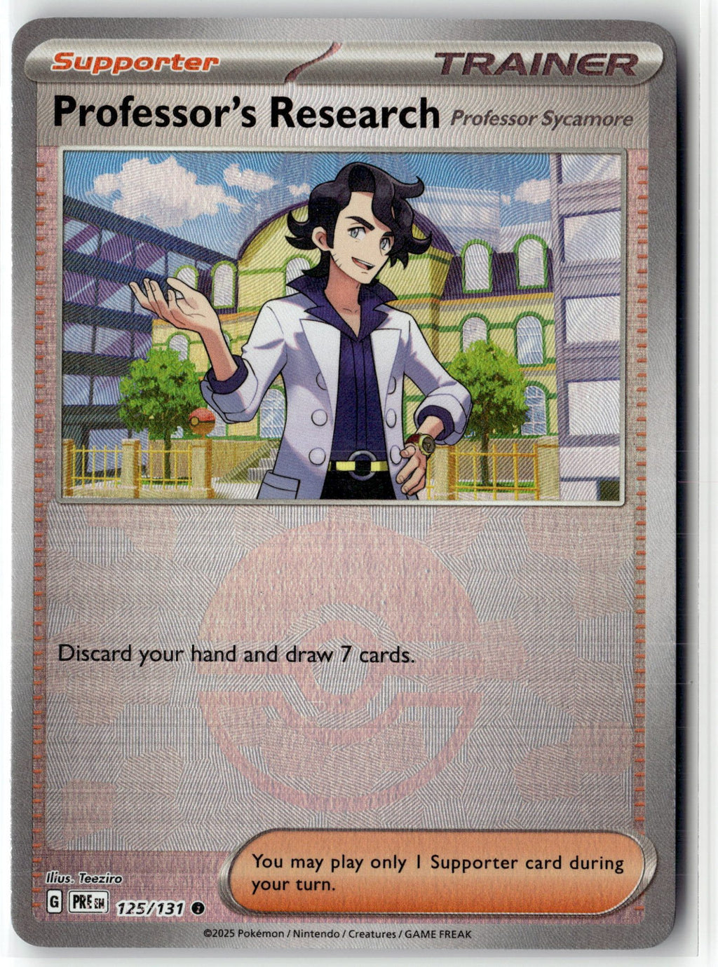 Professor's Research [Professor Sycamore] (Poke Ball Pattern)