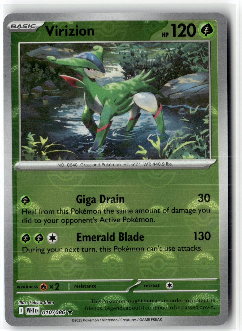 Virizion (Poke Ball Pattern)