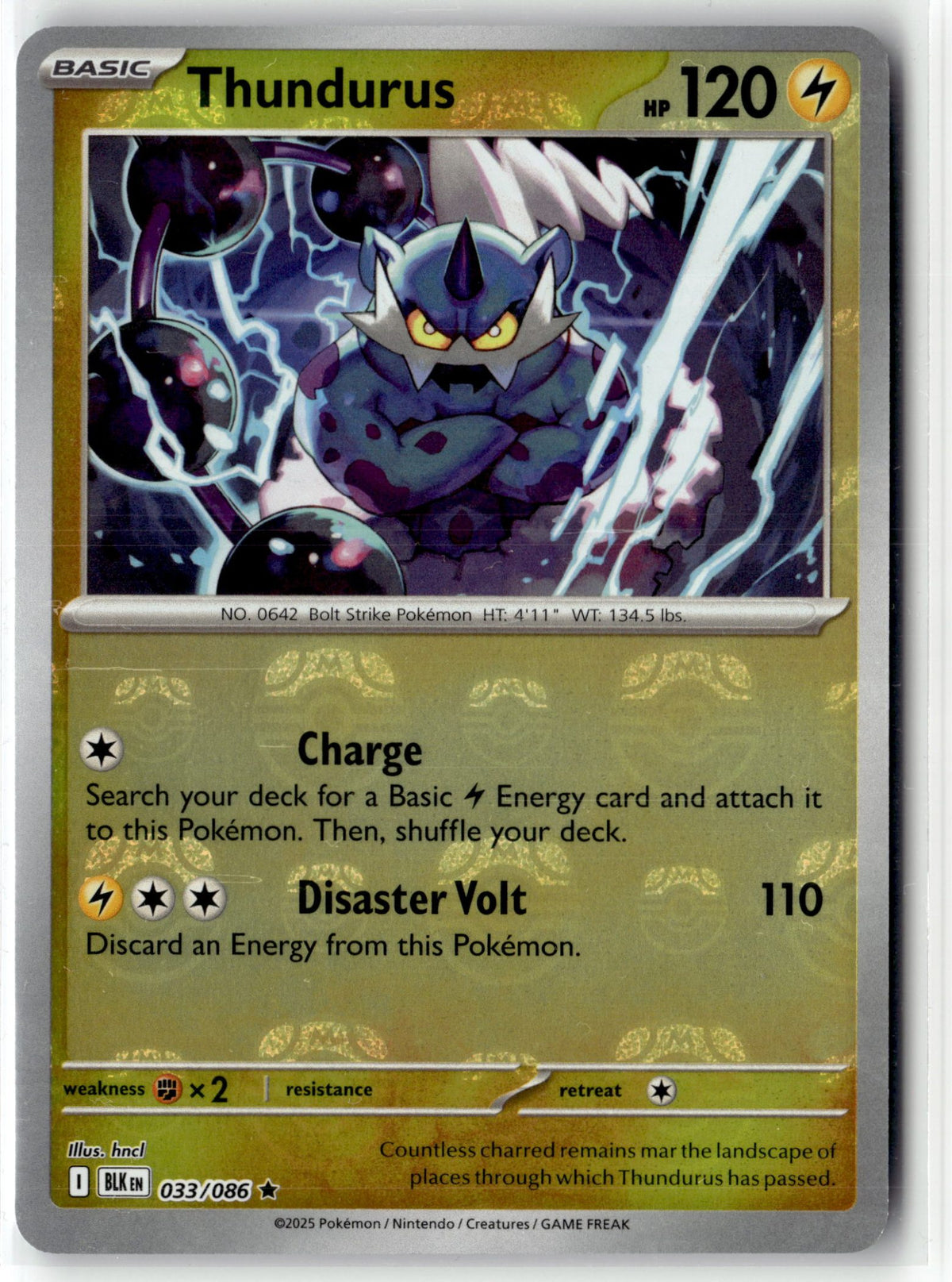 Thundurus (Master Ball Pattern)