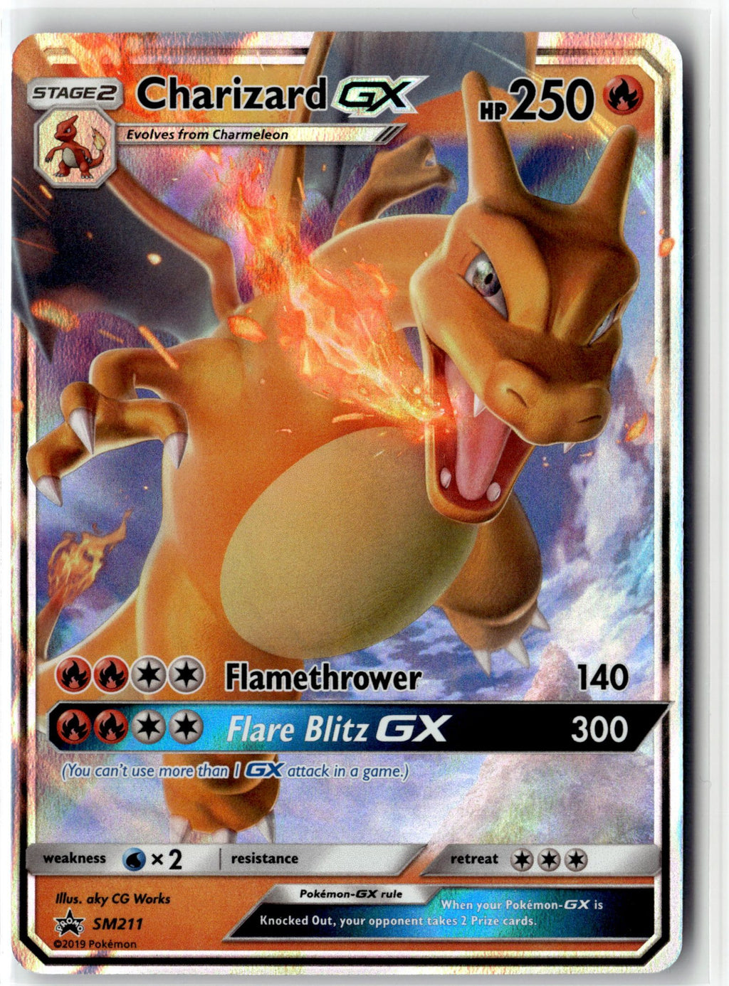 Charizard GX - SM211