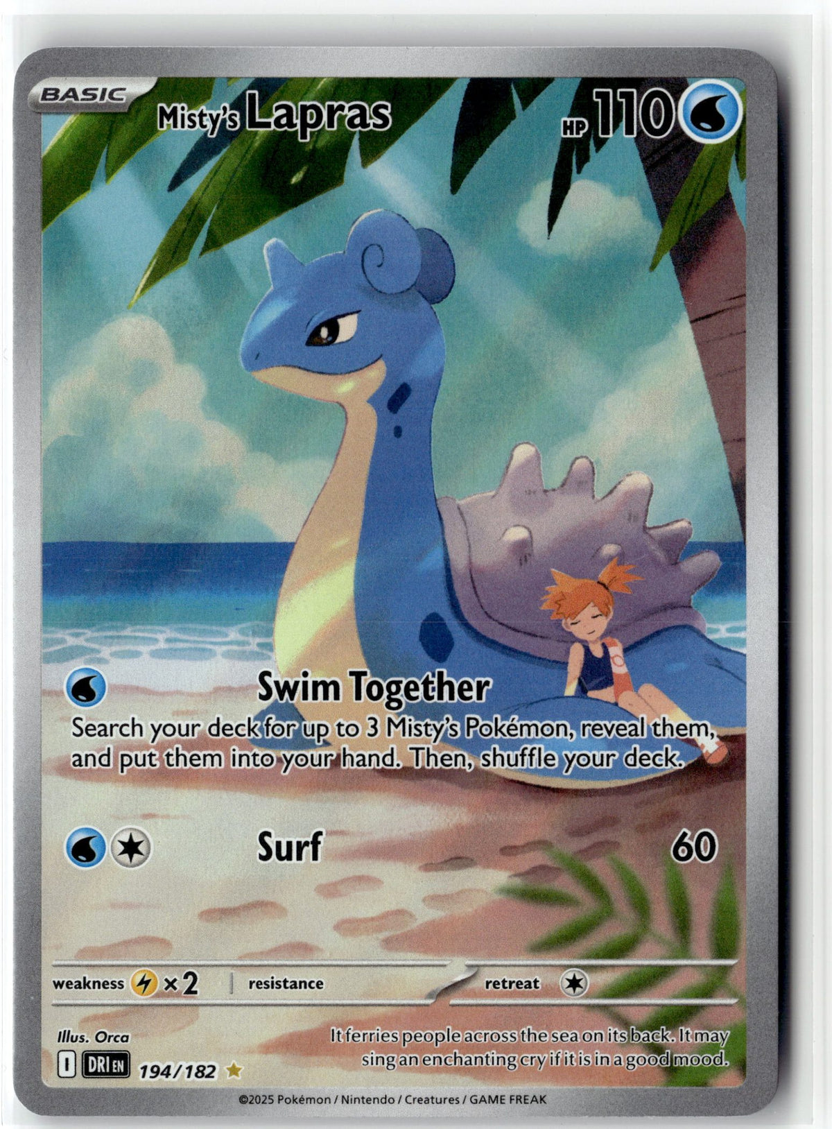 Misty's Lapras - 194/182