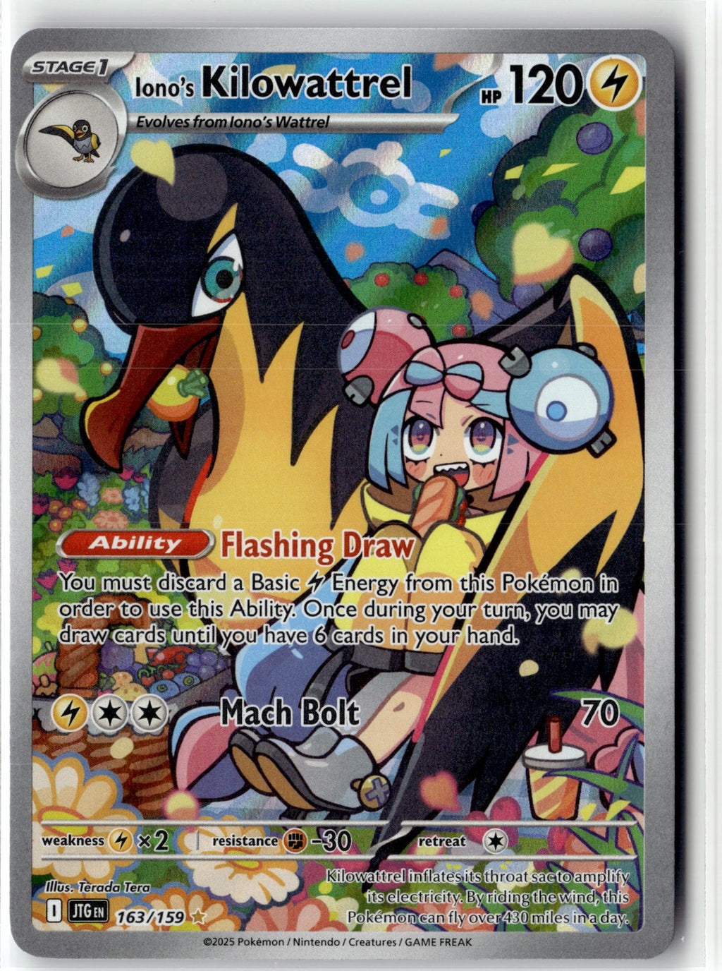 Iono's Kilowattrel - 163/159