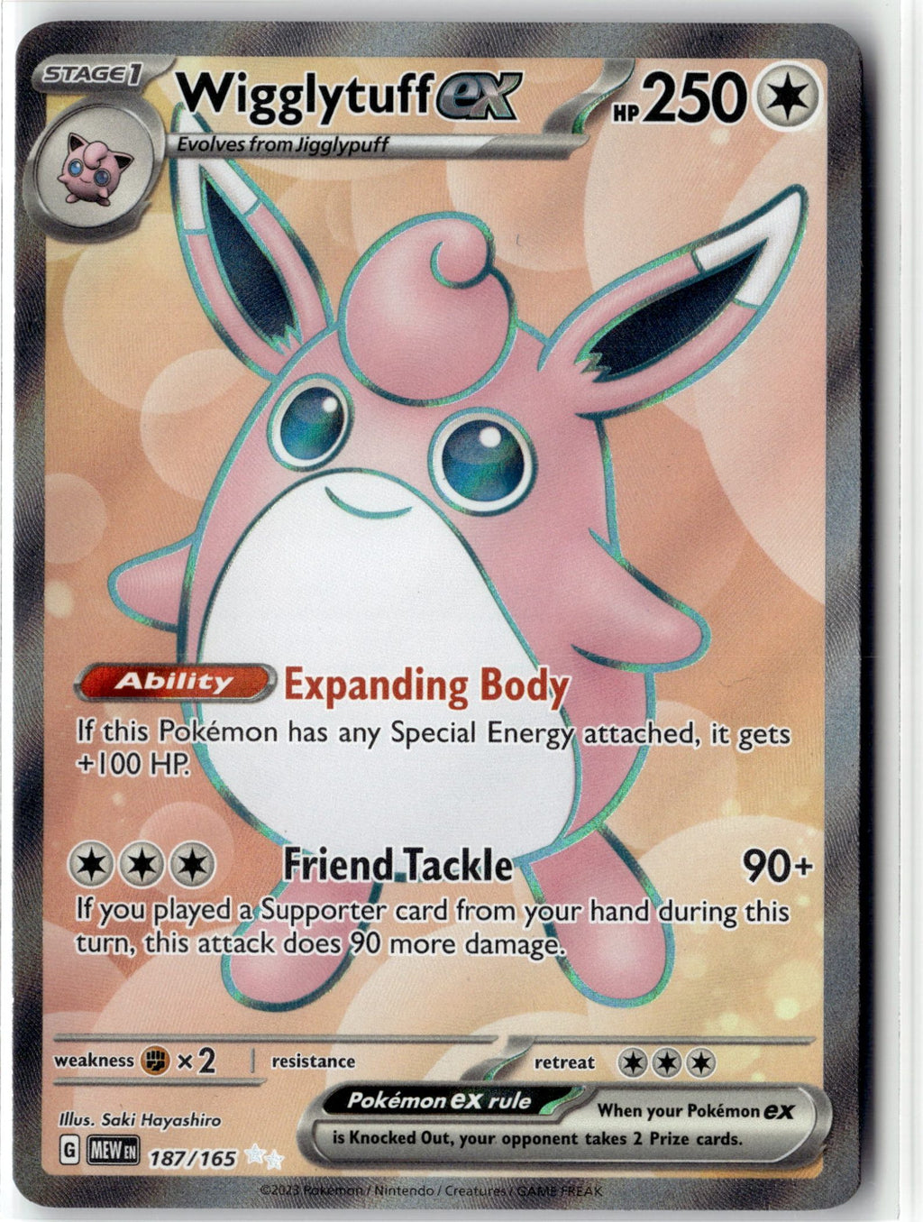 Wigglytuff ex - 187/165