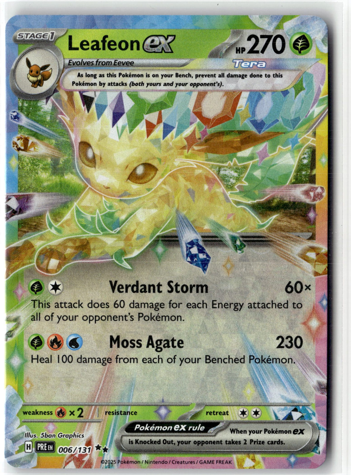 Leafeon ex - 006/131