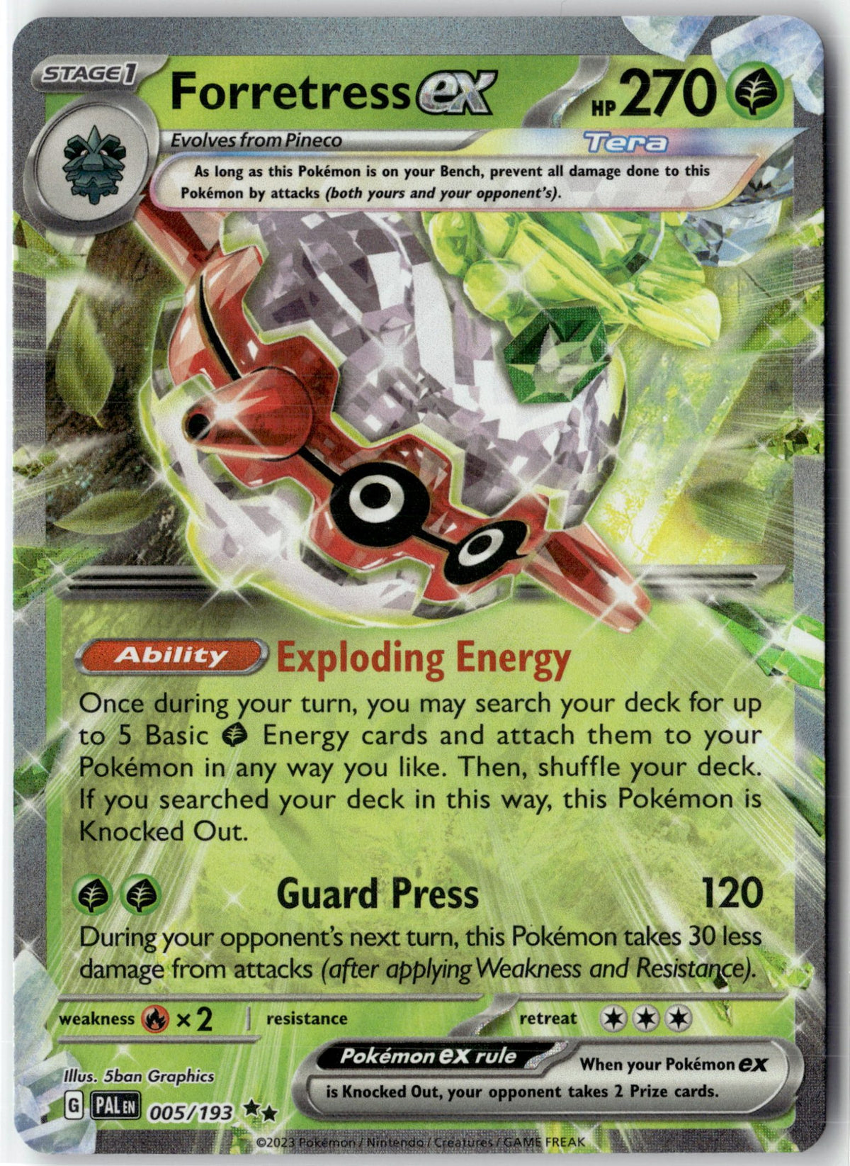 Forretress ex - 005/193