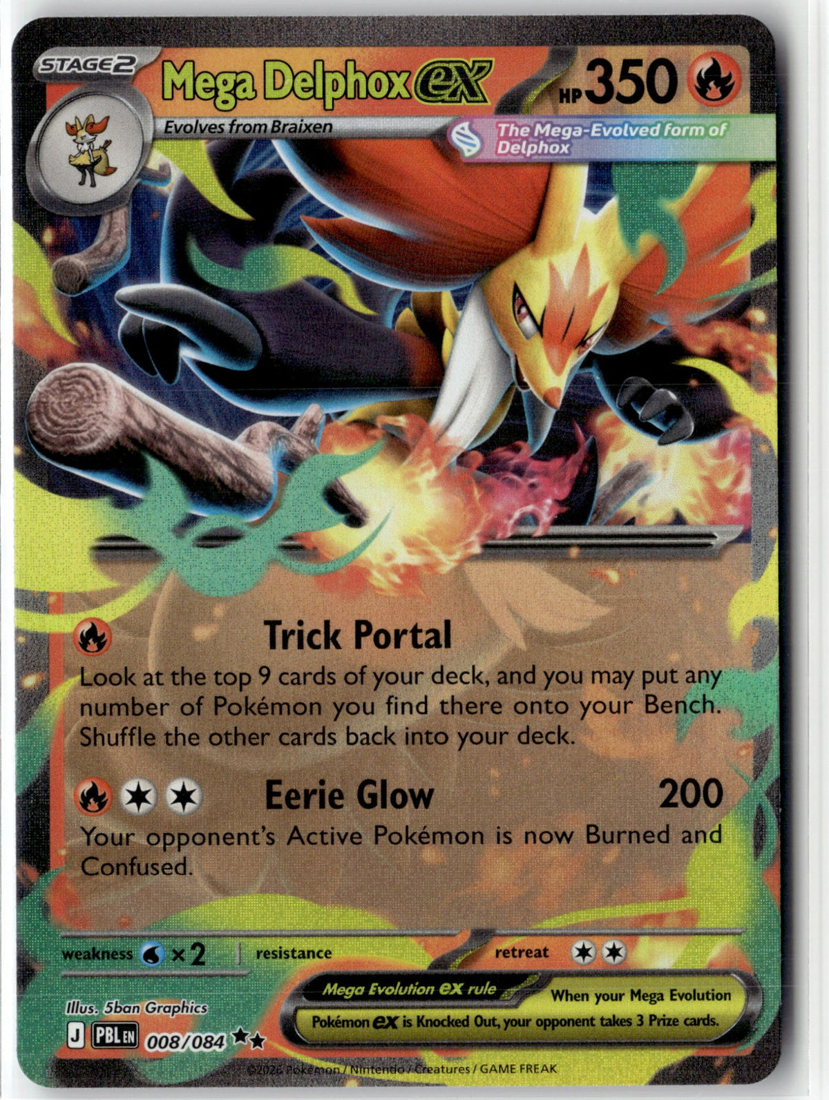 Mega Delphox ex