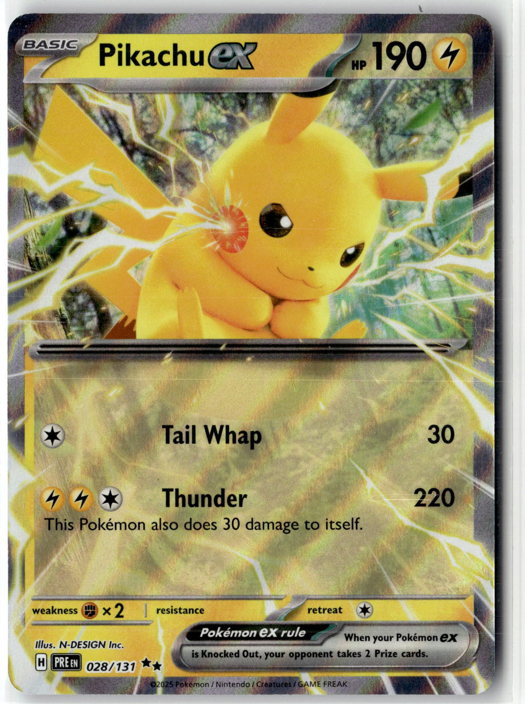Pikachu ex - 028/131