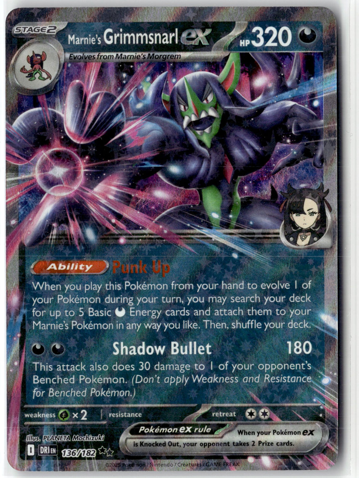 Marnie's Grimmsnarl ex