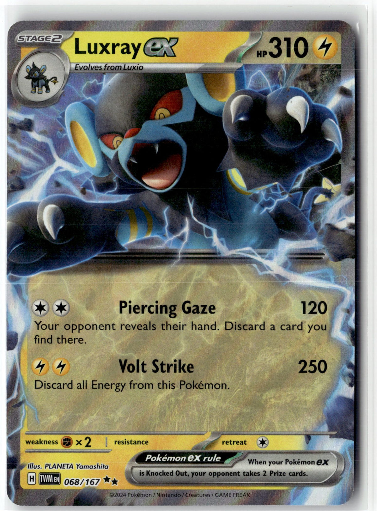 Luxray ex - 068/167