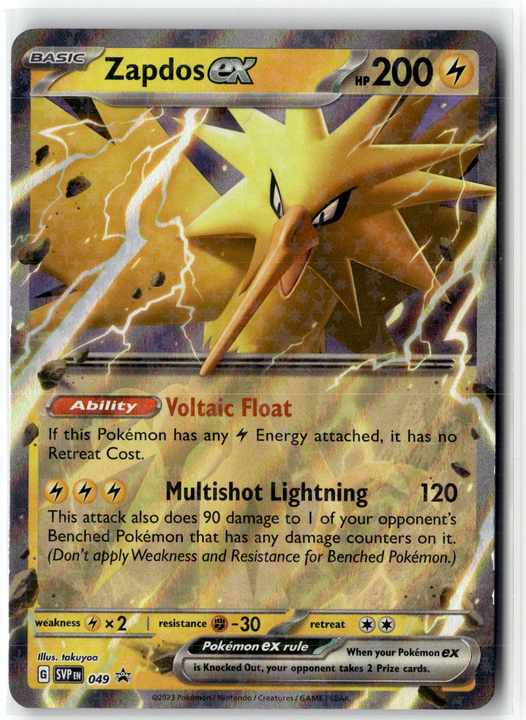 Zapdos ex - 049