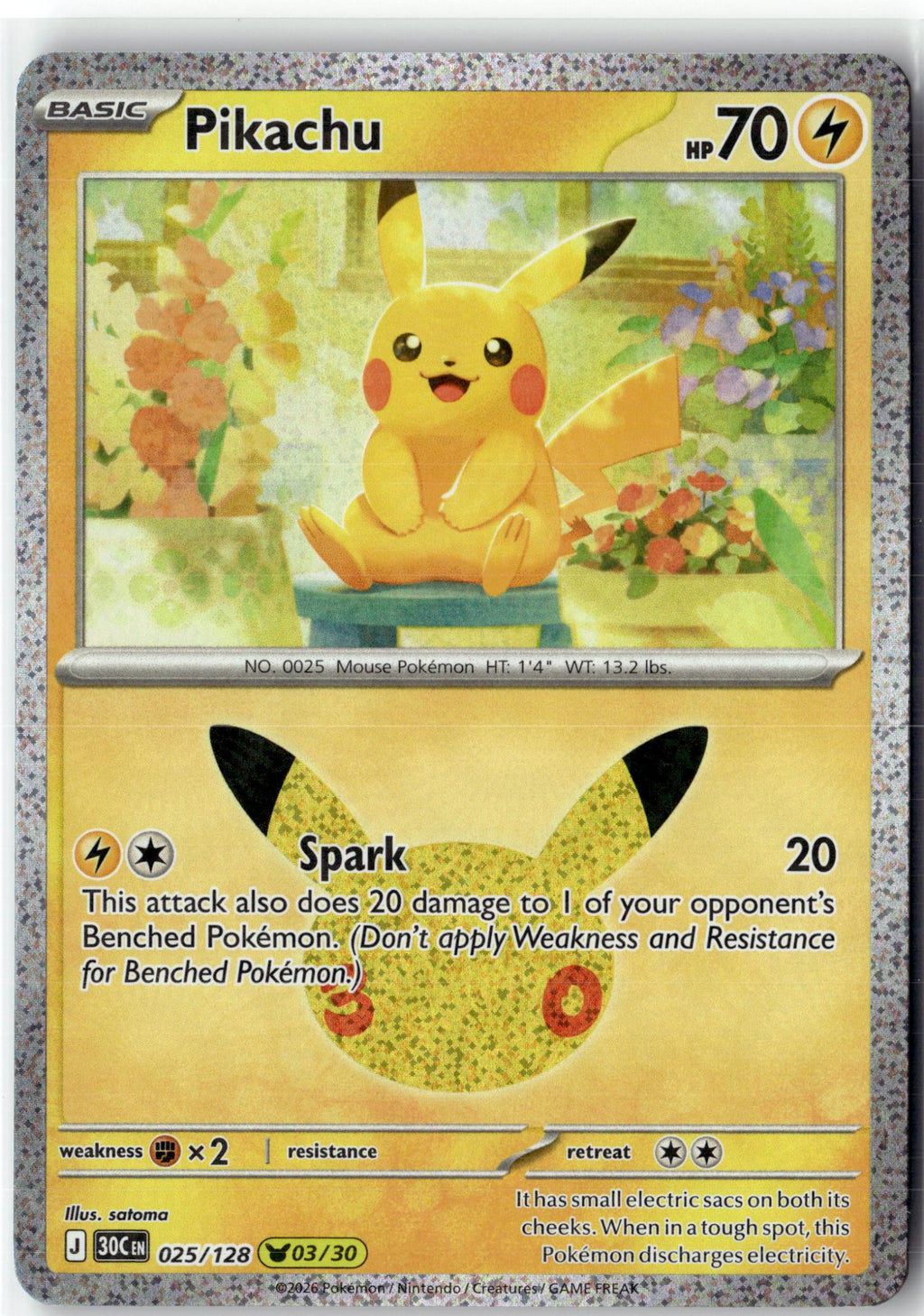 Pikachu - 025/128
