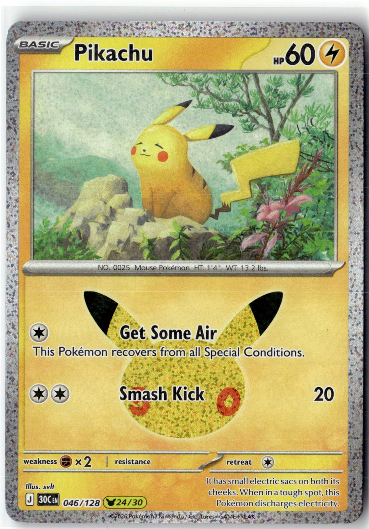 Pikachu - 046/128