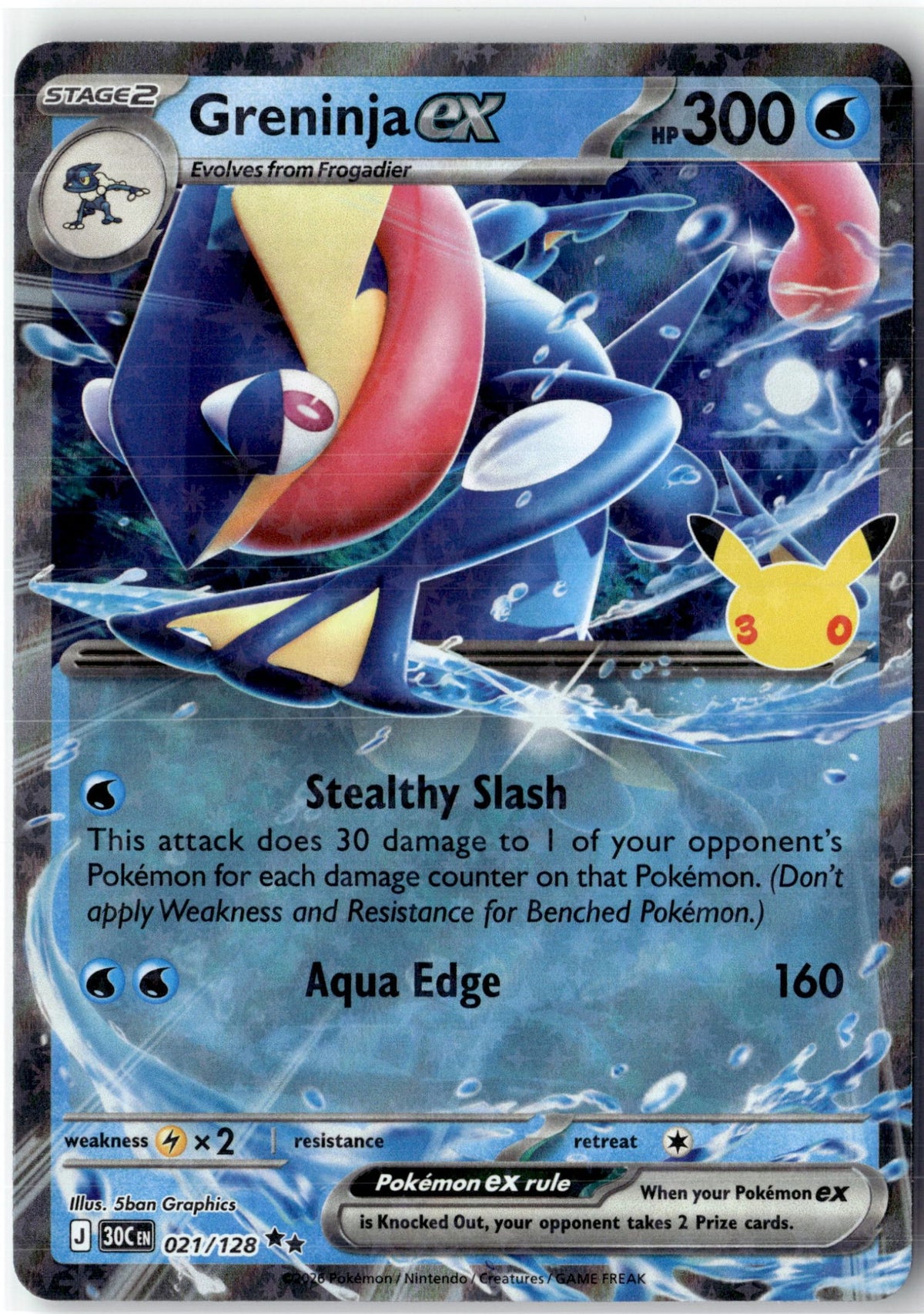 Greninja ex - 021/128