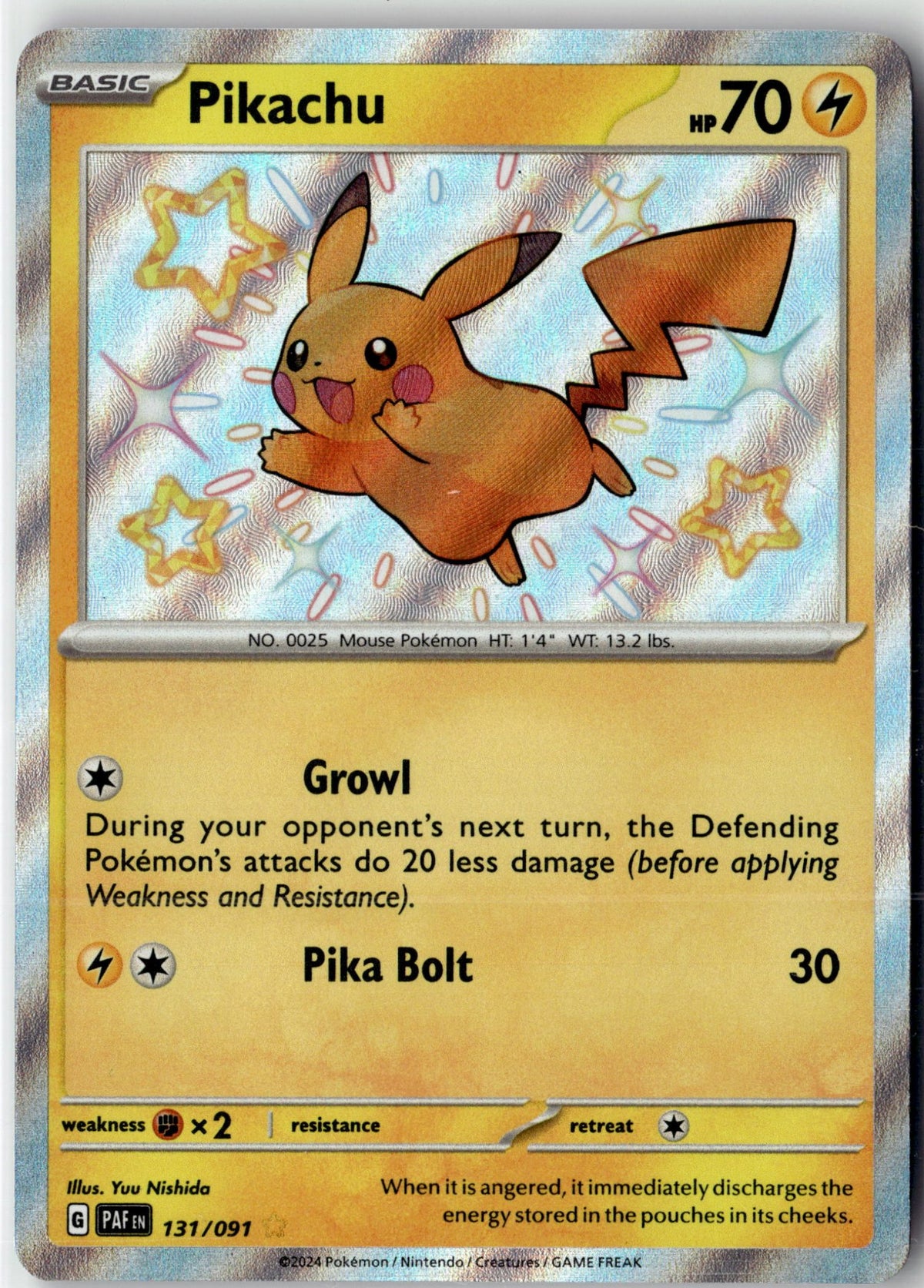 Pikachu - 131/091