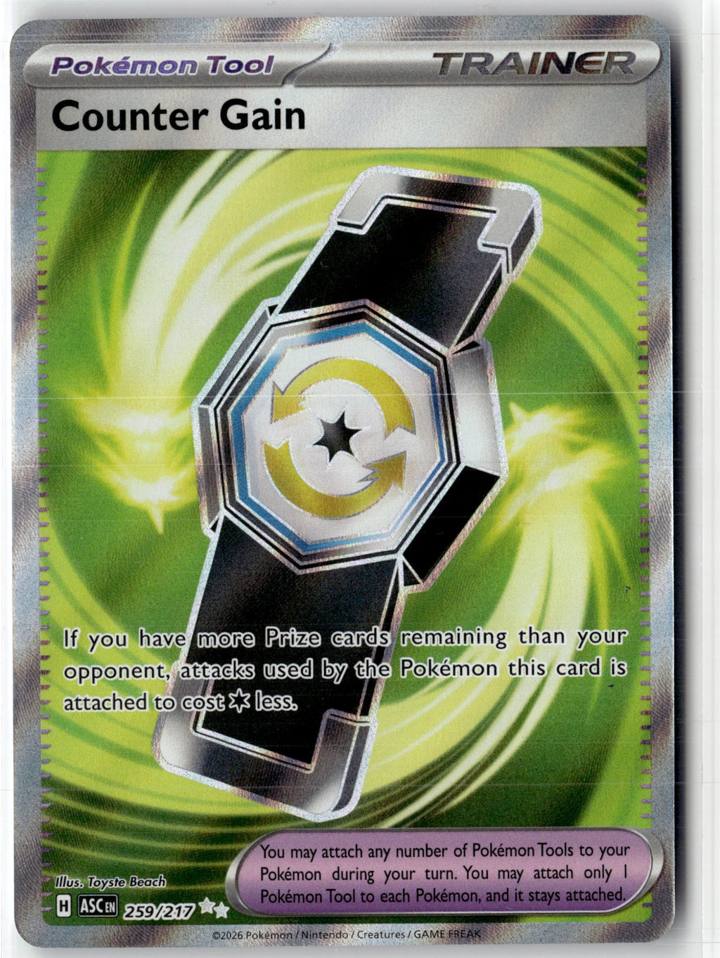 Counter Gain - 259/217